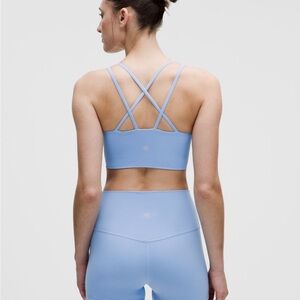 Lululemon like a cloud longline bra B/C cup dot